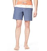 North Coast Cut & Sew Colour Block Swim Shorts