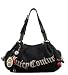 Juicy Couture Strawberry Fields Baby Fluffy Bag Tote Black