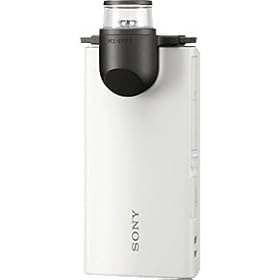 Sony Bloggie Camera with 360 degree Lens Attachment (White) by Sony