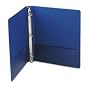 Wilson Jones (W368-14NBL) 3-Ring Binder, 1-Inch Rings, 11 inches x 8 1/2 inches, Dark Blue