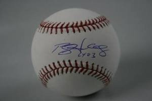 Phillies Roy Halladay ''Cy 03'' Autographed/Hand Signed Auth Baseball PSA