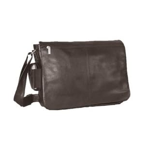 Buy David King and Co East West Full Flap Over Messenger Bag by David King & Co