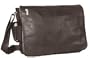 David King & Co East/West Full Flap Over Messenger Bag, CAFE