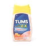 Tums Extra Strength Sugar Free Antacid/Calcium Supplement, Orange Cream 80 ea