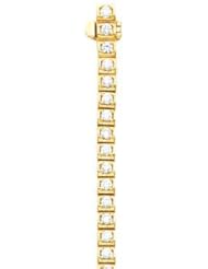 Tennis/Line Bracelet Mounting 14K White 03.00 Cttw Round Brc314