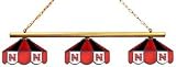 Nebraska Cornhuskers 3-Light Game Table Lamp