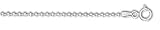 Sterling Silver 22 Inch X 1.6 mm Bead Chain Necklace - Italian - O Ring Clasp