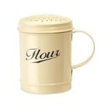 Review Garden Trading  / Cream enamelled flour shaker - Garden Trading