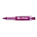 Avery(R) eGrip Retractable Ballpoint Pen, Medium Point, 0.7 mm, Magenta Barrel, Black Ink