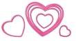 WILTON NESTING HEART CUTTER 6ST 2304-115