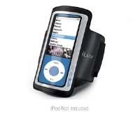 iLuv Lightweight Armband Case for iPod nano 5G (Black)