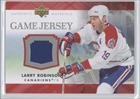 2007-08 Upper Deck Game Jerseys #JLR - Larry Robinson