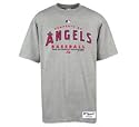 Los Angeles Angels of Anaheim Property of Road T-Shirt by Majestic font color=