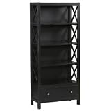 Review Linon Home  / Antique Black Anna Bookcase Large Box A