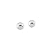Toys : 14K White Gold Children's 3 MM Ball Earrings