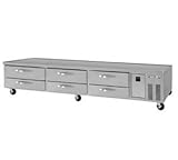 Beverage Air WTRCS112-1 112" 6 Drawer Refrigerated Chef Base