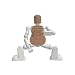 Stikfas AFK20L G2 Alpha Male Baseball - White pack of 2