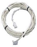 AT&T 91004 25 Foot Flat Line Cord - Dove Grey