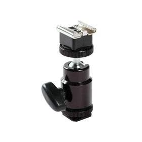 Ball Head with Accessory Foot and Accessory Shoe