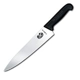 R H. Forschner by Victorinox 10-Inch Chef's Knife, Black Fibrox Handle