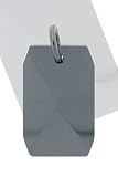 Tungsten Dog Tag Pendant