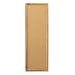 Quartet 300 Quartet Slim Line Bulletin Board, Natural Cork/Fiberboard, 12 x 36, Oak Frame