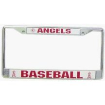Los Angeles Angels of Anaheim Chrome License Plate Frame - Set of 2