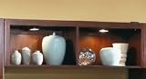 Home Elegance 8069-60 Rich Merlot Cherry Style Entertainment Center Bridge