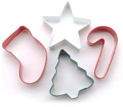 See Wilton Metal Cookie Cutters 4/Pkg Jolly Shapes; 3 Items/Order