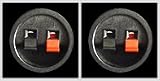 2pc Speaker Subwoofer Box Terminals