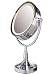 Zadro 8X - 1X Dimmable Lighted Oval Vanity Mirror OVLV68