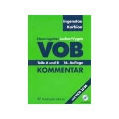 VOB Teile A und B - Kommentar mit CD-ROM