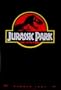 Jurassic Park Advance Red Original One Sheet Movie Poster 26 3/4" X 39 3/4".