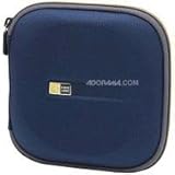 Case Logic CD Wallet, Holds 24 CDs, Color: Blue/Yellow