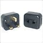 NON GROUNDED US / EURO PLUG TO 3 PIN UK PLUG - VP 25 [Misc.]
