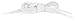 OrthoStep Flat Athletic White 40 inch Shoelaces 2 Pair Pack