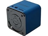 Produkt-Bild: MusicMan TXX3530 Mini Soundstation (MP3 Player, Stereo Lautsprecher, Line In Funktion, SD/microSD Kartenslot) blau