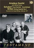Amadeus Quartet/Clifford Curzon: Schubert "Trout" Quintet/Quartettsatz/Britten String Quartet No. 2