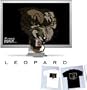 T-Shirt: Leopard White XXL