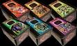 Yu-Gi-Oh Set Of 6 Tins-Vorse Raider-Dark Magician Girl-Panther Warrior-Rocket Warrior-Gilford Lightning & Exarion Universe