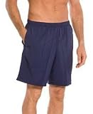 Speedo Men's Fashion Polyester Brushed Microfiber Solid Rally V 19" Outseam Volley Watershort Swimsuit, Navy, Medium Speedo Men's Fashion Polyester Brushed Microfiber Solid Rally V 19" Outseam Volley Watershort Swimsuit, Navy, Medium