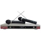 Dual-Channel Wireless Hand-Held Microphone System