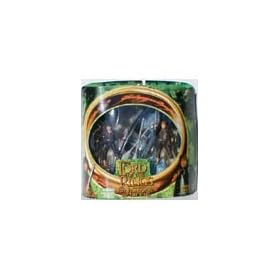 Frodo and Sam in Elven boat deluxe figure set (Lord of the Rings)