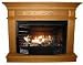 World Mktg Of America/Import 23K Oak Gas Fireplace Gfd2 Gas Heater & Accessories