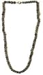 Gift for Girl Rutile Gemstone Necklace 17 inches (rolite002)