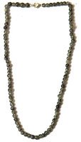 Gift for Girl Rutile Gemstone Necklace 17 inches (rolite002)