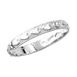 10kt. White Gold Heart Shaped Children's Ring
