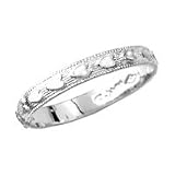 10kt. White Gold Heart Shaped Children's Ring