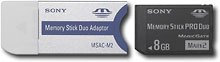 Buy Sony MSMT8G  K 8GB Memory Stick PRO Duo (Mark2) Media by Sony now!