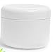 White Plastic Jar with Dome Lid 2 Oz (12 Per Bag)